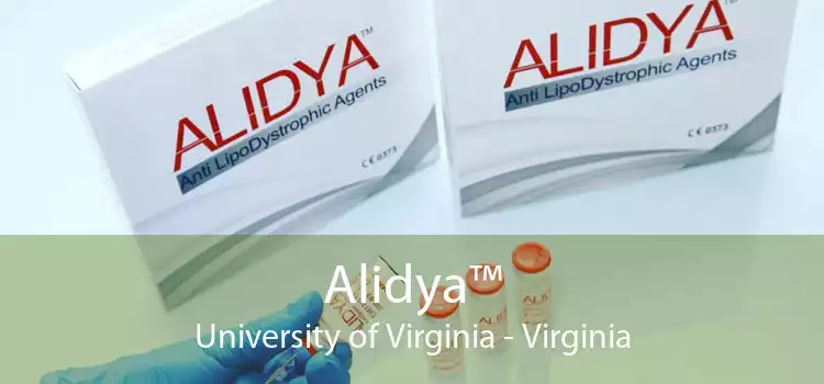 Alidya™ University of Virginia - Virginia