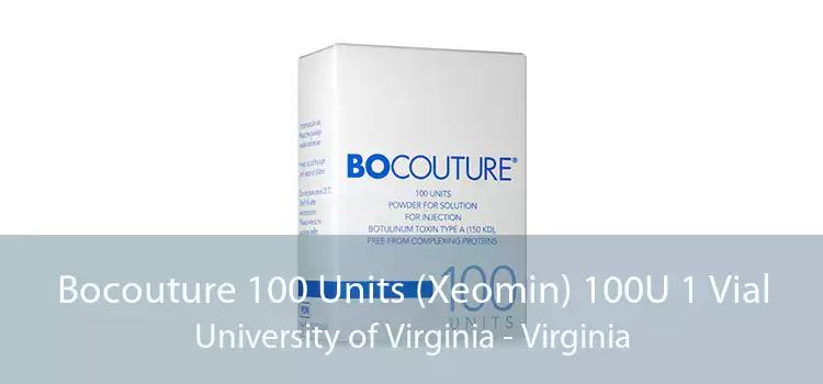 Bocouture 100 Units (Xeomin) 100U 1 Vial University of Virginia - Virginia