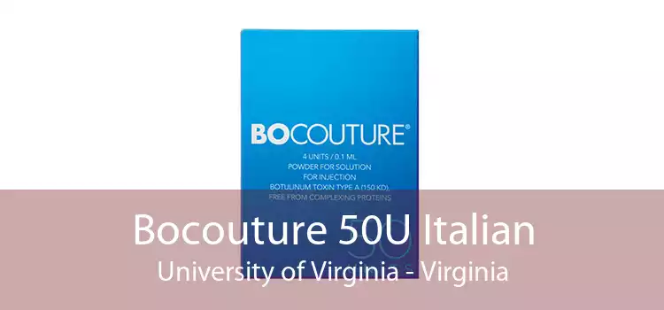 Bocouture 50U Italian University of Virginia - Virginia
