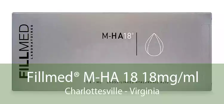 Fillmed® M-HA 18 18mg/ml Charlottesville - Virginia