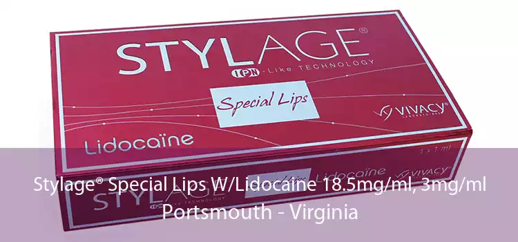 Stylage® Special Lips W/Lidocaine 18.5mg/ml, 3mg/ml Portsmouth - Virginia