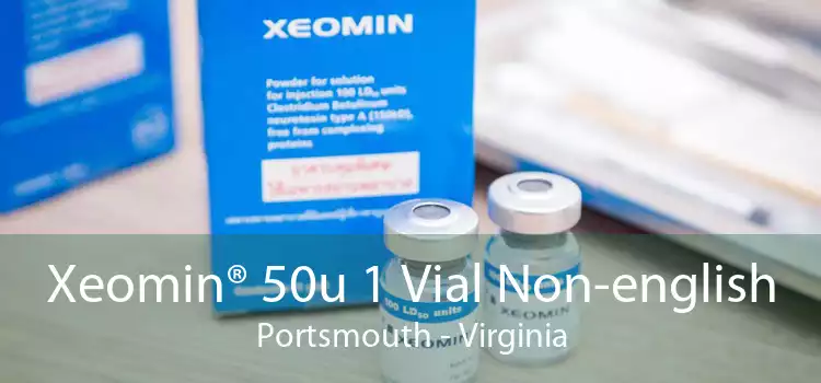 Xeomin® 50u 1 Vial Non-english Portsmouth - Virginia